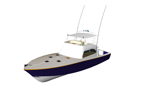 Luxury Game Fishing Boat